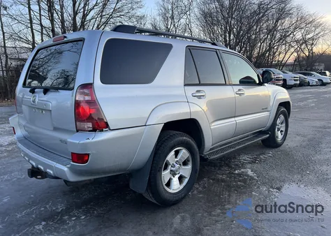2004 Toyota 4Runner Sr5 из США, поврежденный, VIN JTEBT14R040037663